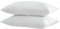 Yatas Bedding Handy Kopfkissen 50x70 cm 2 er Set, 100% silikonisierte Faser, Orthopädisches Kissen, Schlafkissen atmungsaktiv waschbar für Allergiker, Silikonfaserfüllung, weiß