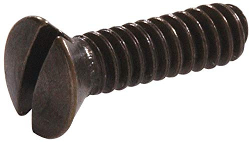 Hillman 4192 Antique Brass Electrical Switch Plate Screw 6-32 x 1/2IN. (20-Pack),Antique Bronze 0.5 inches