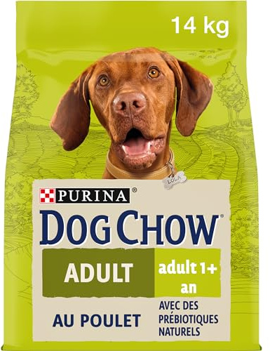 Purina Dog Chow Pienso para Perro Adulto con Pollo, saco de 14kg