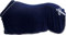 HKM 7224 Fleecedecke mit Kragen, Pferdedecke Stalldecke Weidedecke, Dunkelblau, 115 cm