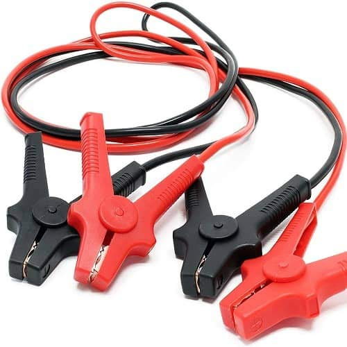 CABLEPELADO - Pinzas de batería de Coche y Motos 2.5 Metros - Cable arrancador - Pinza cocodrilo - Gran amperaje - Bolsa Transporte - 1000 A