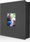 Lanpn Album Photo 10x15 400 Pochette, Lin Tissu Album pour Vertical Photos (Noir)