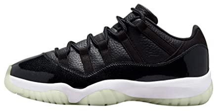 Herren Jordan 11 Retro Low 182.9-25.4 cm Black/Gym Red-White-Sail (AV2187 001), Schwarz/Weiß, 44 EU