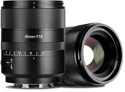 7Artisans AF85mm f1.8 Lente automática de Retrato de Marco Completo Compatible con Sony E Mount A7R5 R4 R3 M4 M3 ZVE10 (Negro)
