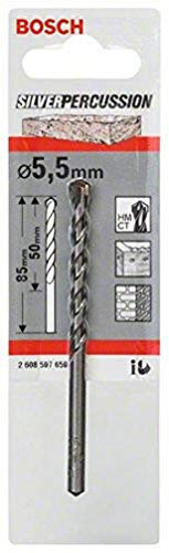 Bosch Accessories Professional 1x Betonbohrer CYL-3 (für Beton, Ø 5,5 x 50 x 85 mm, Zubehör Schlagbohrmaschine)
