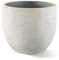 Luca Lifestyle Pflanzkübel Grigio New Egg Pot Creme Weiß Rund Fiberglas *5 Jahre Garantie* - 36x36x31 cm - Premium Qualität - F1359