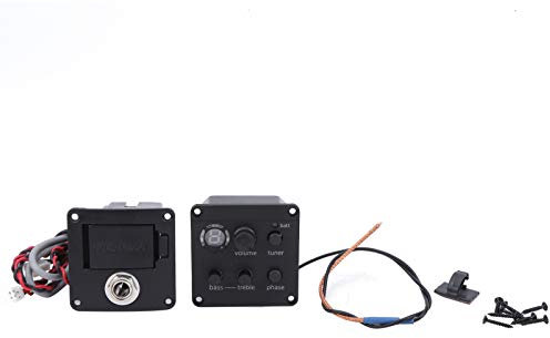 Tonabnehmer für Akustikgitarre, Vorverstärker, Equalizer, EQ, ISYS. Onboard-Loch-Tonabnehmer an Bord, auf Schallloch Geklebt, Instrumentenzubehör