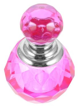 PRETYZOOM Artificial Crystal Perfume Bottle Ornaments Empty Perfume Container for Essential Oils Storage