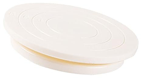 PRETYZOOM Herramientas para Pintar Galletas Soporte para Decorar Galletas Plato Giratorio para Postres