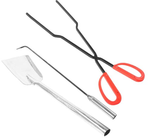 Cabilock Kit De Herramientas Para Pinzas Metálicas Para Pala Metálica Multifunción Atizador Pala Para