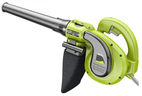 OZBME Sopladores Soplador De Hojas Inalámbrico Aspirador De Jardín Soplador Portátil Colector De Polvo, para Soplar Hojas/Nieve/Polvo/PC, Aspirar Patio/Patio