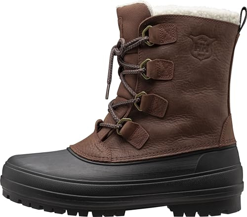 Helly-Hansen Men's Varanger Primaloft Insulated Waterproof Snow Boot, 746 Brunette/Black - 10
