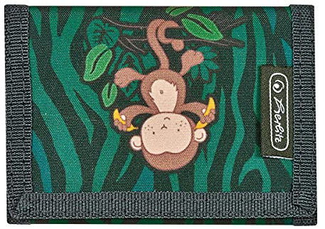 Herlitz Kinder Geldbörse / Geldbeutel / Portemonnaie / Monkey
