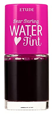 Etude House Dear Darling tinte de agua Strawberry Ade (21AD) | Tinte de labios de color vivo brillante con extracto hidratante de granada y pomelo para hidratar tus labios