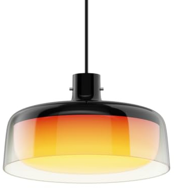 Govee Pendelleuchte, Smart RGBIC und Weißlicht-Hängelampe Esstisch, Drei Lichtringe Segmentierungskontrolle Pendant Light, Dimmable Esszimmerlampe Funktioniert mit Matter für Küche Esstisch