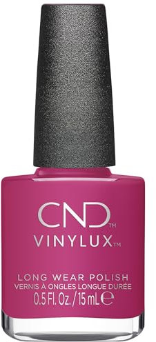 CND Vinylux Long Wear Nail Polish (No Lamp Required), 15 ml, Pink, Hot Pop Pink