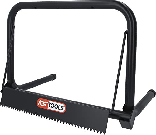 KS TOOLS 800.0160 Support mural pour dévidoirs à papier, Noir Taille Unique