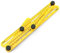 Vorel® Multifunktionales- Mess- Lineal 250 mm Skala Mehr- Winkel- Lehre Multi- Schmiege Kunststoff Winkel Maß Schablone