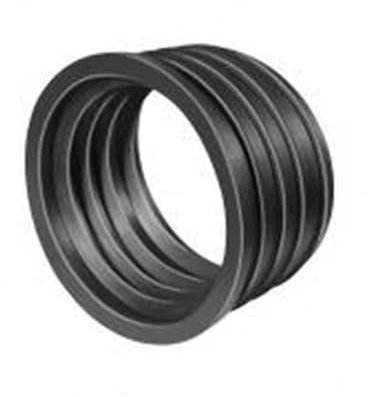 GPM 200-2822 Reducción de Goma NR Negra 100/110 mm diámetro Interior 90/100 mm, Multicolor