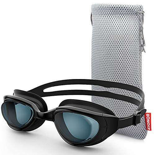 ZIONOR G7 Schwimmbrille mit Sehstärke für Herren Damen (-2,0 bis -7,0)