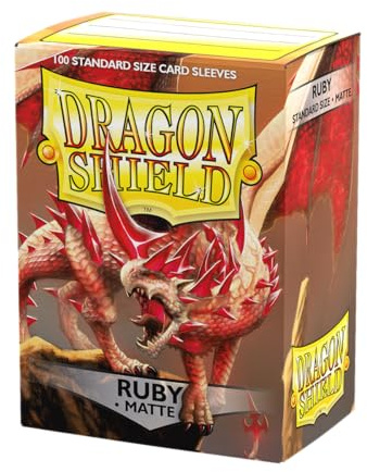 Dragon Shield: Matte – Ruby (100)