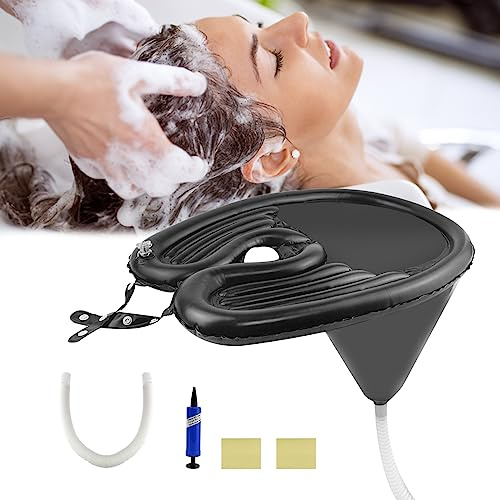 AolKee bac a shampoing domicile, bac lavage cheveux domicile, Lavabo Portable, Lavabo gonflable pour shampoing et shampoing Pour personnes âgées, handicapées, enceintes