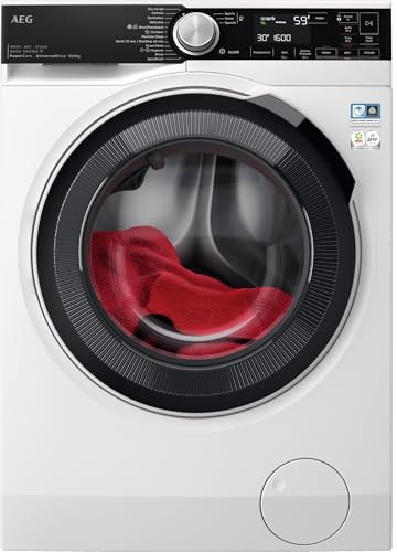 AEG WIFi Waschtrockner, 11kg Waschen, 7kg Trocknen, Serie 8000 PowerCare – Faserschonendes Waschen und Trocknen bei Niedrigtemperatur, energiesparend, UniversalDose-Schublade, 1600 U/min, LWR8E80610