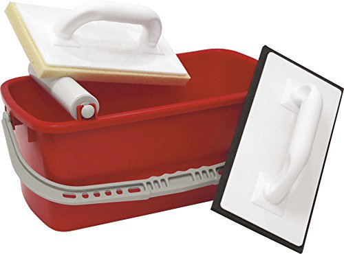 TRIUSO Fliesenleger-Waschset 3-teilig 10 Liter