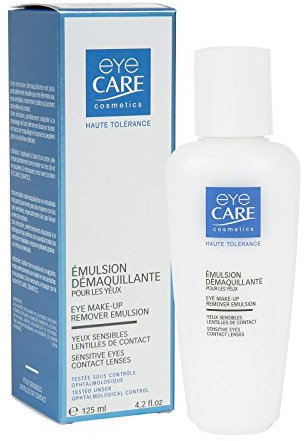 Eye Care Cosmetics Eye Make-Up Remover Emulsion 125ml Milk Base White