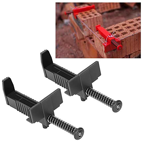 Retenue de Cordon de tirage Cordeau Maçon Vibreur Beton Ficelle Macon Sable Polymere pour Pavé Fil A Plomb Macon,Doublure de Brique, pour maçon(Black)