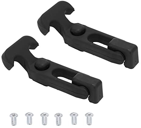 2st Gummihuvfångare T Handtag Elastisk Hasp Spänne för Verktygslåda Flexibla Dragspärrar Med Skruvar för Verktygslådan