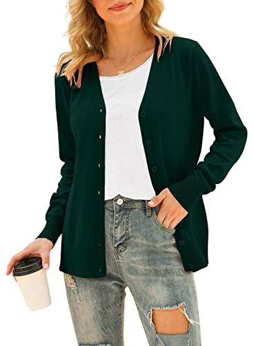 PCEAIIH Women Casual Open Front Cardigans Long Sleeve Knitted Short Cardigan Soft Knitwear Sweater