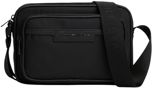TOMMY HILFIGER Herren TH REPREVE EW REPORTER AM0AM13468 Crossover, Schwarz (Black), Einheitsgröße