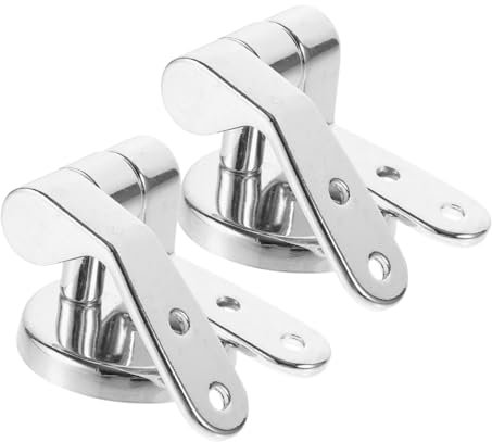 DOITOOL Adjustable Hinges for Toilet Seats Replacement Bolts Easy Install Noiseless Toolstation