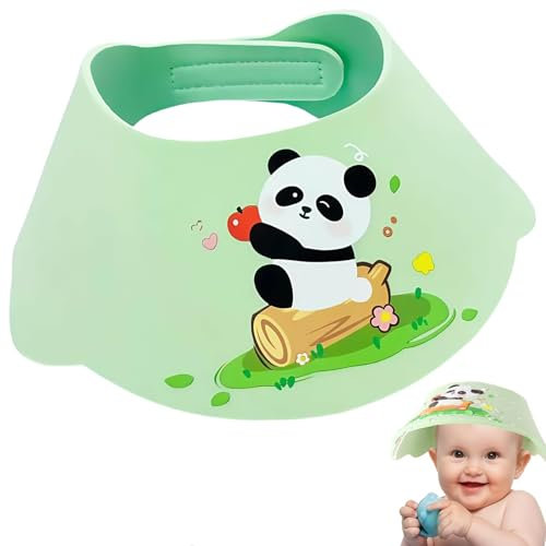 Cappello Doccia Bambini Cuffia Doccia Bambina Baby Shower Cuffia Visiera Cap Regolabile Scudo Protezione Da Bagno Per Figli Regolabile Protezione Impermeabile Per Occhi, Naso E Orecchie