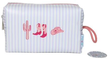 PONETTE - Kinder-Kulturbeutel, violett, Wasserdichte Tasche für den Sommer