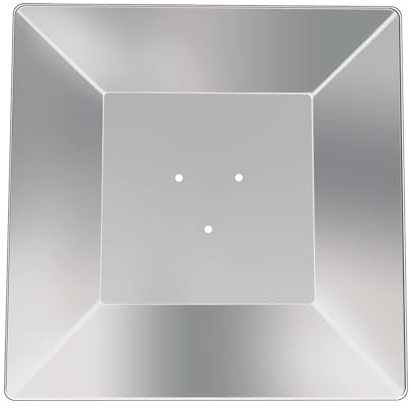 Riscaldamento per terrazze Top Cover – Cupola in metallo, scudo termico | CON PARTE DI SOSTITUZIONE CON 4 sezioni, fori di montaggio pre-nati, resistenti alla ruggine per riscaldamento a gas