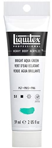 Liquitex Heavy Body - Tubo De Pintura Acrílica, 59 ml, Verde Agua Brillante