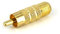 StarTech.com RCACOAXMF - Adaptador conversor RCA a coaxial Tipo F (Macho a Hembra) Color Oro