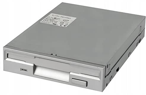 Nuova unità floppy disk interna (argento) 1,44 MB 3,5 floppy disk, capacità fino a 1,44 MB