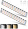 Haotao 19cm Schrankbeleuchtung 48 LED Lampe Akku, 11000K 1500mAh Schranklicht mit Bewegungsmelder, Kabellos Touch und Dimmbar, Unterbauleuchte Küche Led, Schranklicht, Kleiderschrank lampe, 2 Stück
