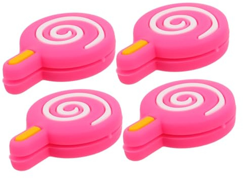 HONITANO 4 Pezzi Ammortizzatori Silicone per Racchette da Tennis Smorzatori Vibrazione Effetto Lollipop Riducono Vibrazioni Corde Morbidi e Resistenti Facile Installazione