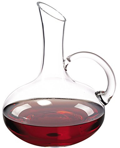Badash Cosmo Crystal Wine Carafe - 36 oz. Mouth-Blown Crystal Glass Carafe for Wine, Water, Juice & More - Fine Quality Lead-Free Crystal