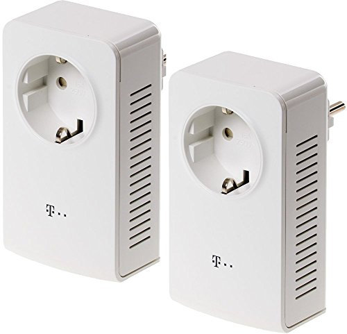 Deutsche Telekom Speedport Powerline 101 Duo - Bridge - GigE, HomePlug AV (HPAV) - an Wandsteckdose anschließbar (Packung von 2)