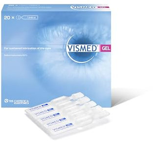 Vismed Eye Gel Drops, 20 Count (Pack of 1)