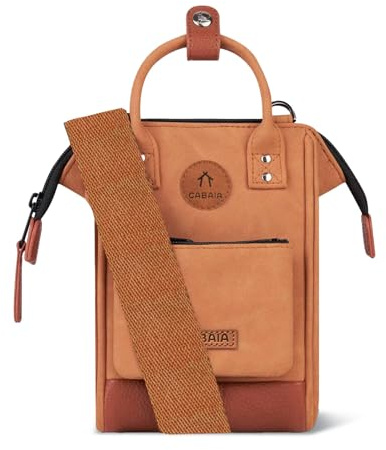 CABAIA sac à épaule bandoulière sac à main Adventurer Vegan Nubuck Nano Bag Moscow brun