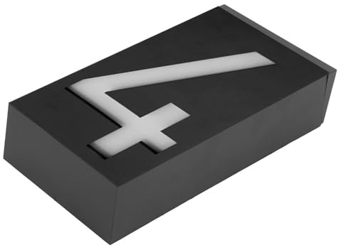 Sxhlseller Luz Solar para Números de Casa IP55 |Señal de Dirección