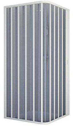 Forte Mampara de Ducha 80x80CM H185 PVC Mod. Energy Lateral