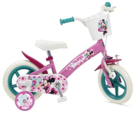 Huffy 12 Zoll, Disney Minnie Unisex-Baby, Rosa