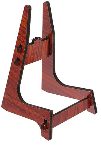 ibasenice Holz Ukulelenständer Abnehmbar Tragbarer Ständer Für Ukulele Stabiler Displayständer Für Kleine Instrumente Einfach Zu Montieren Hochwertiges Material Geeignet Für Violine